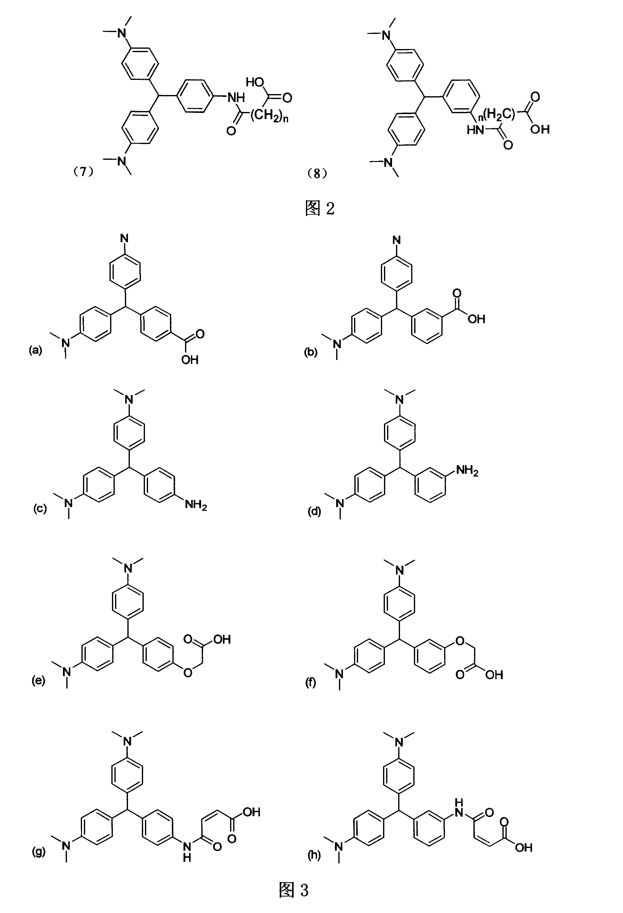 Leuco malachite green hapten, produced antibody and application of the antibody