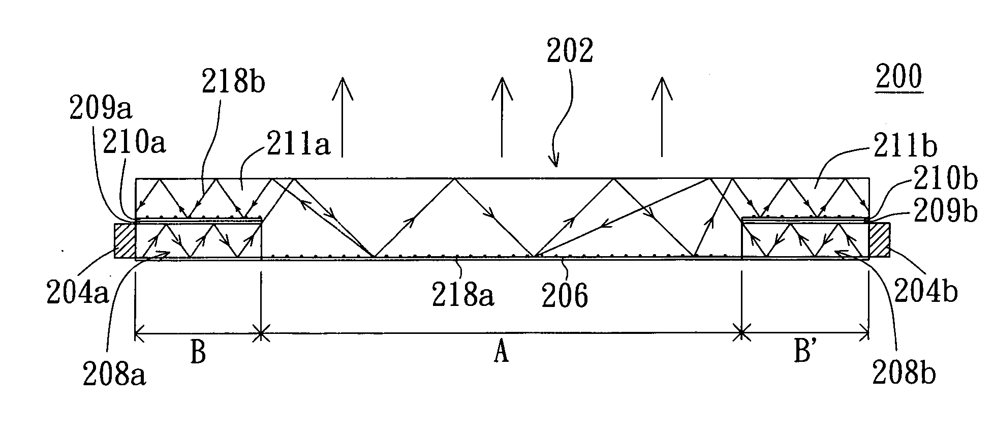 Backlight structure