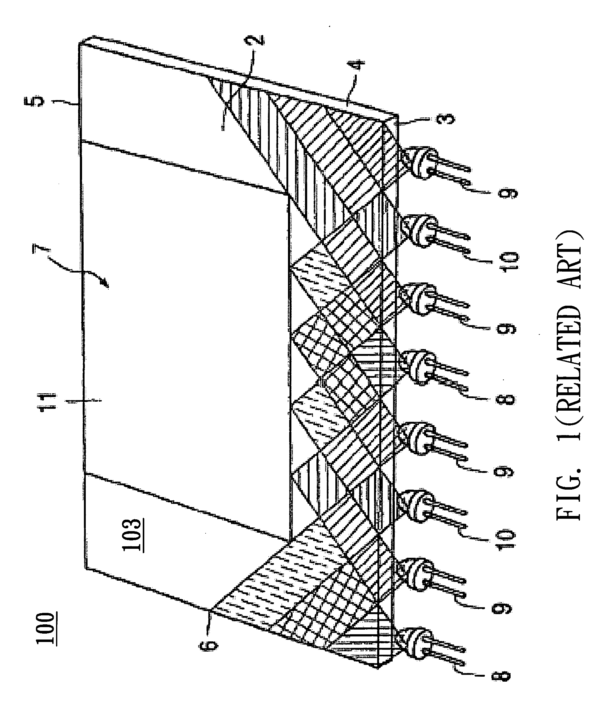 Backlight structure