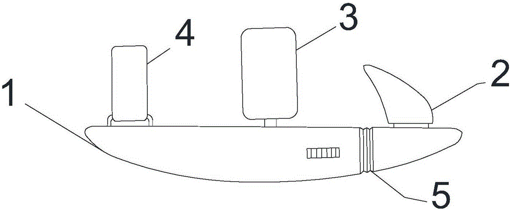 Single-handed remote controller of unmanned aircraft