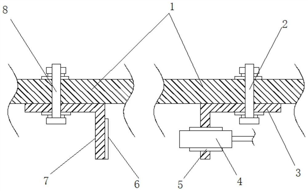 A new energy vehicle chassis load warning system