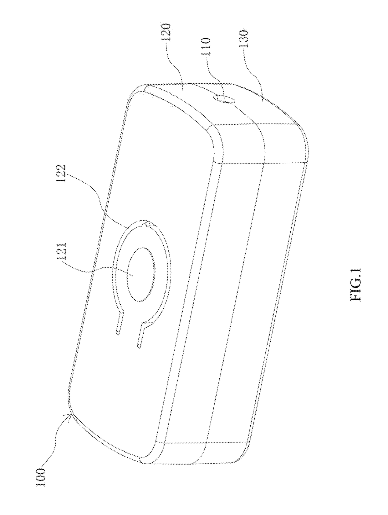 Battery box and a necklace provided with the same