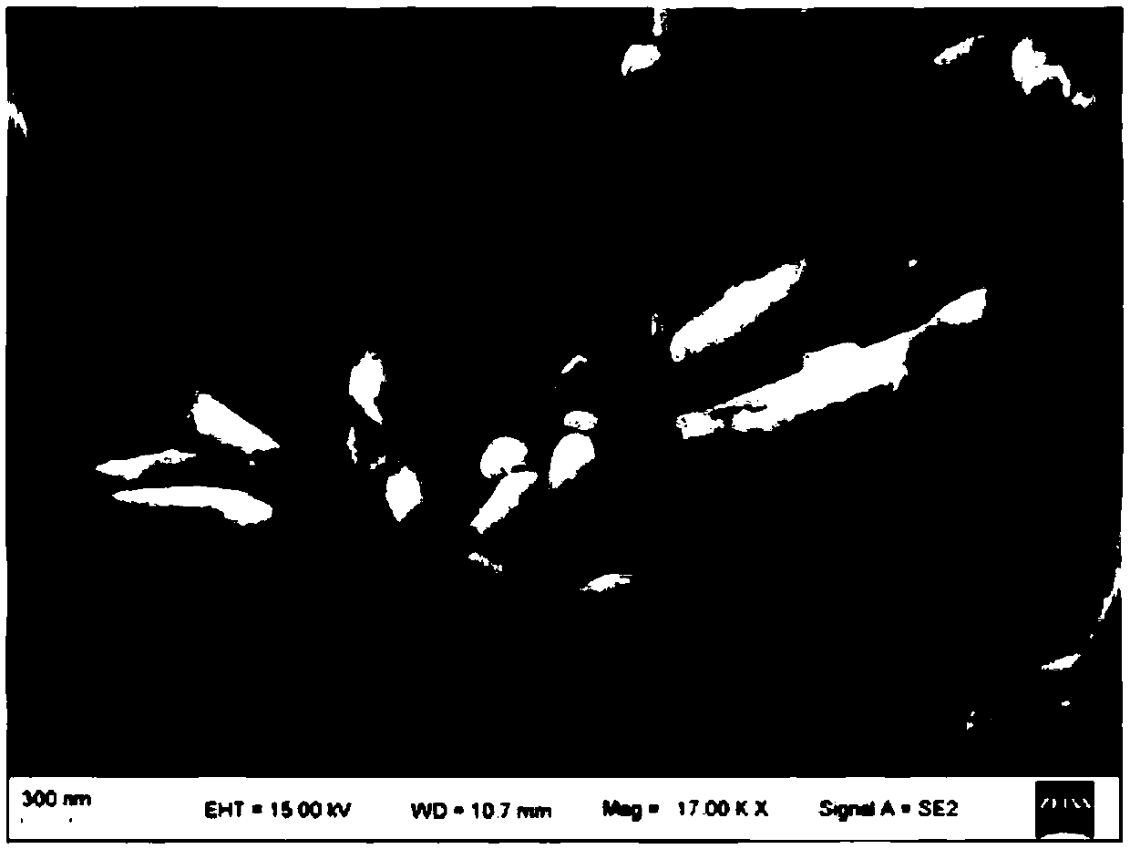 Preparation method of lanthanum cuprate nano adsorption material