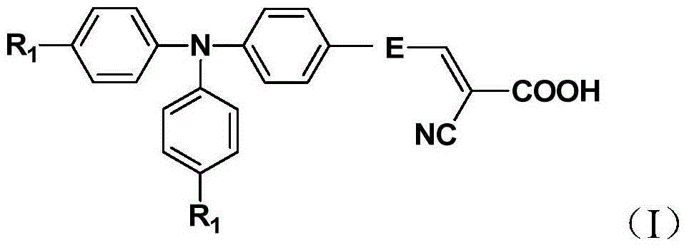 Organic dye sensitizer and preparation method thereof