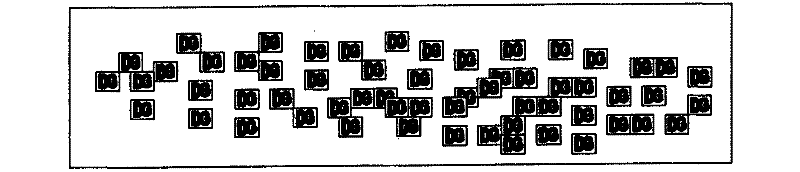 Univocal label to be stored by optical devices, method of production of the same and use thereof in the anticounterfeiting and in the identification of products