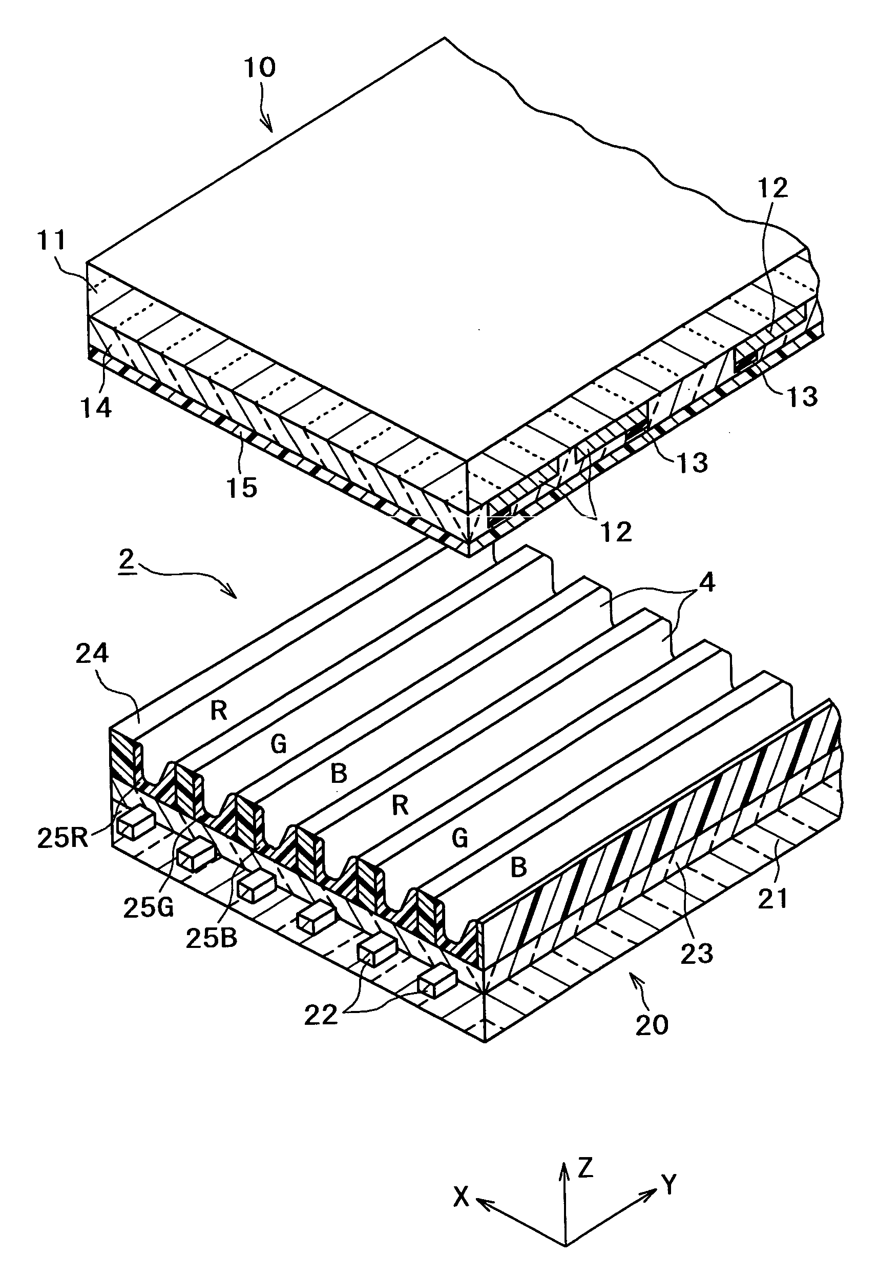 Plasma display device and method of producing the same