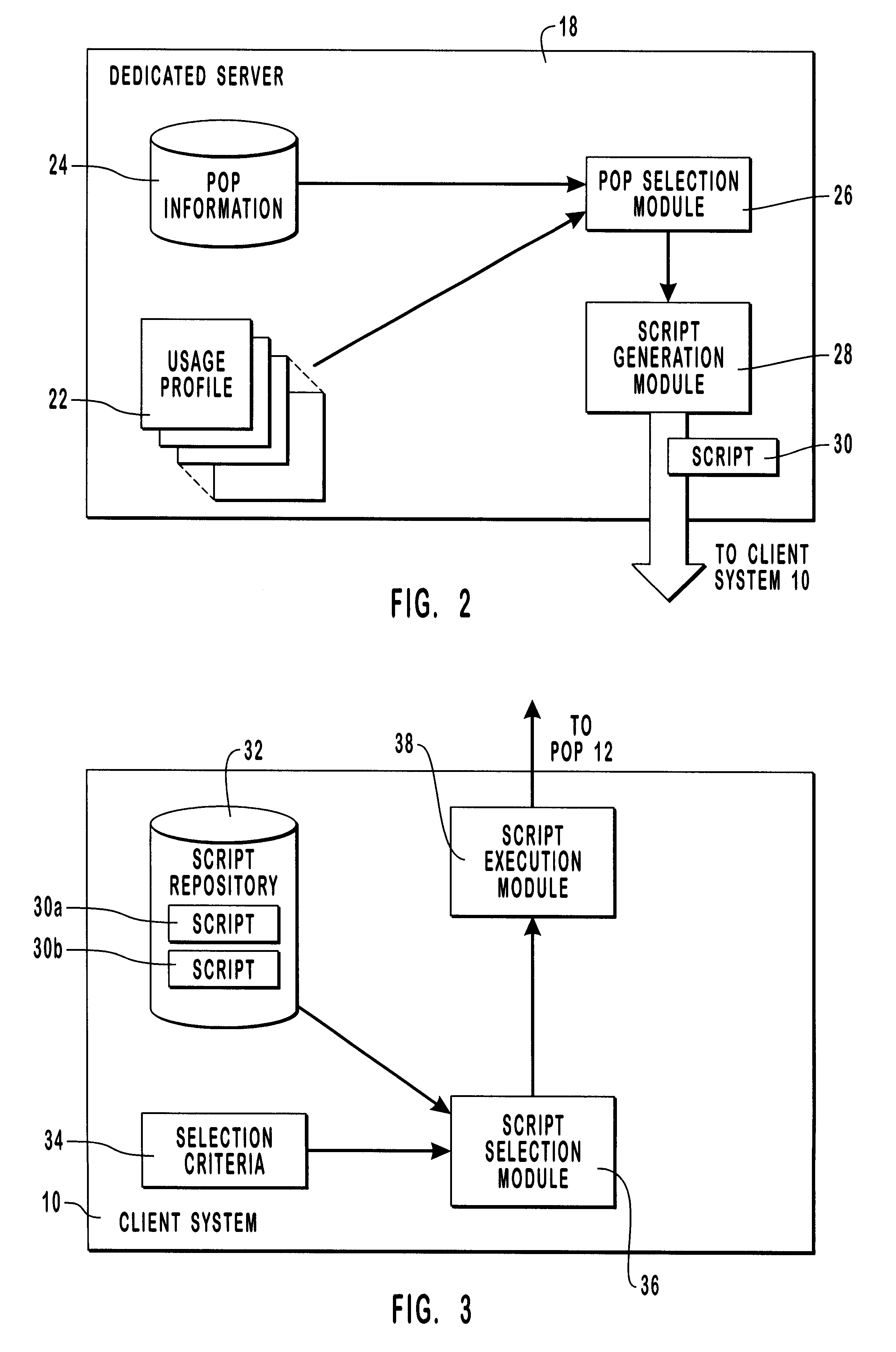 Generation and execution of scripts for enabling cost-effective access to network resources