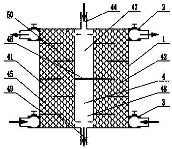 A heat exchange device capable of recovering waste heat from multiple heat sources