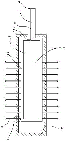 an inflatable comb