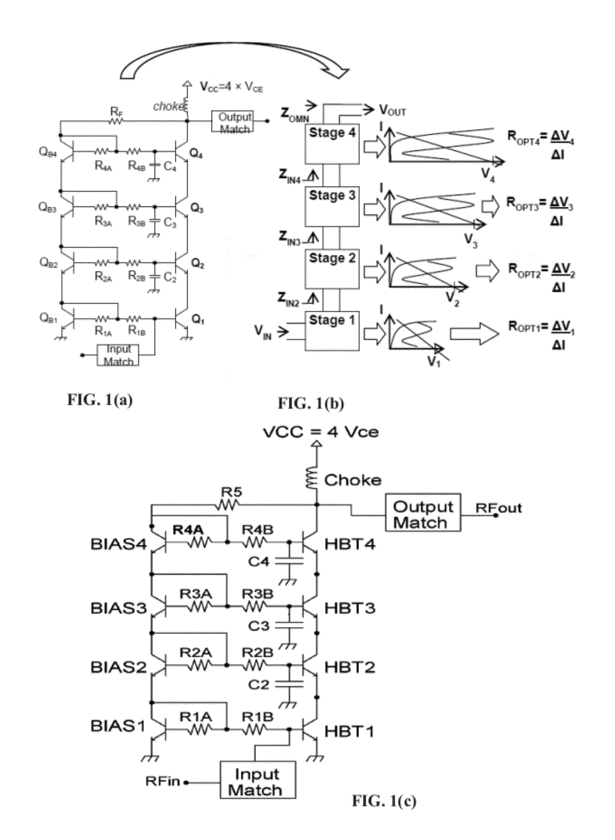 Bipolar stacked transistor architecture