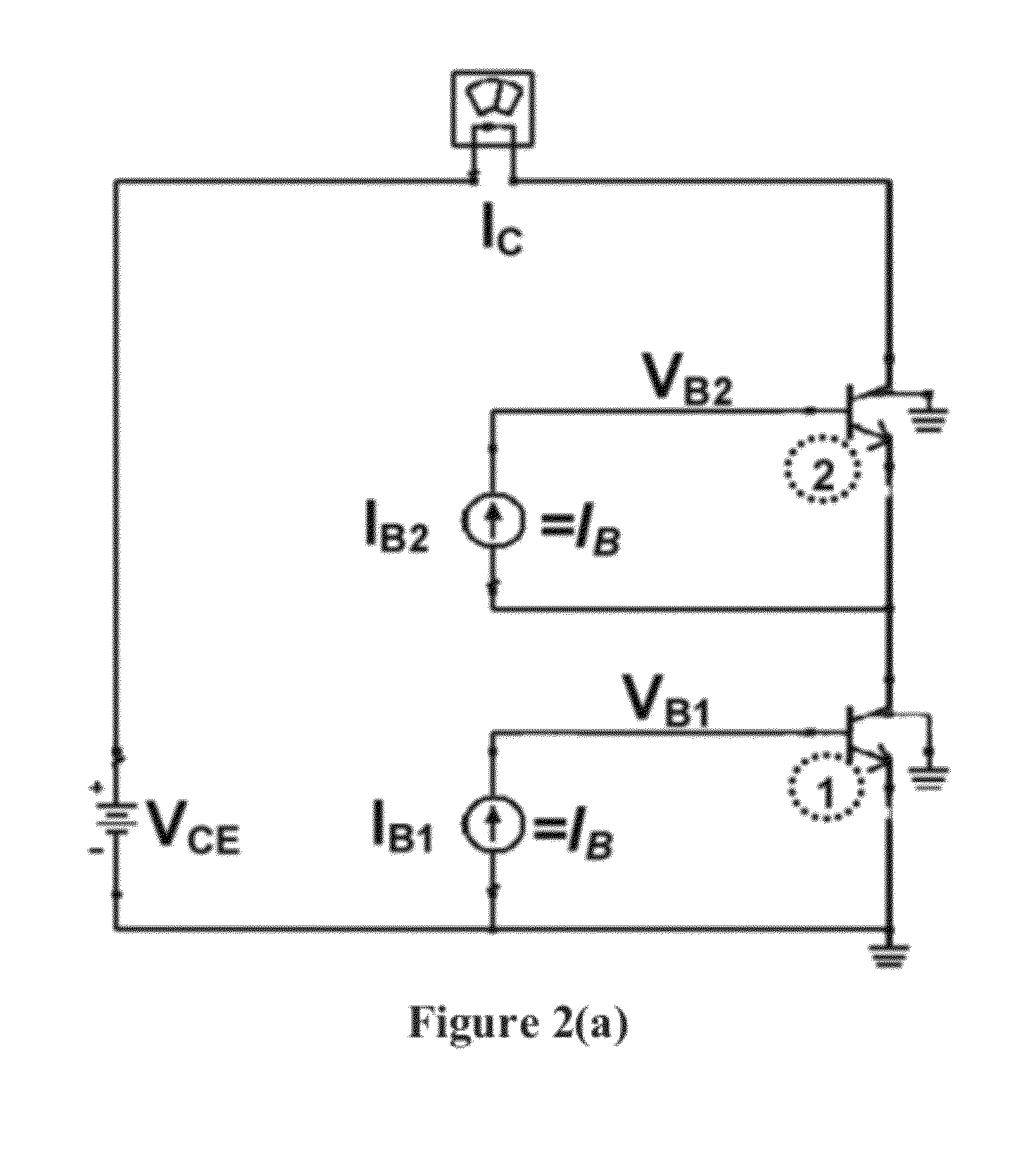 Bipolar stacked transistor architecture