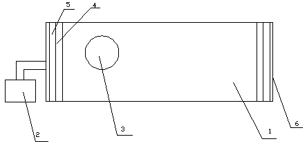 Integrated circulation air heating furnace