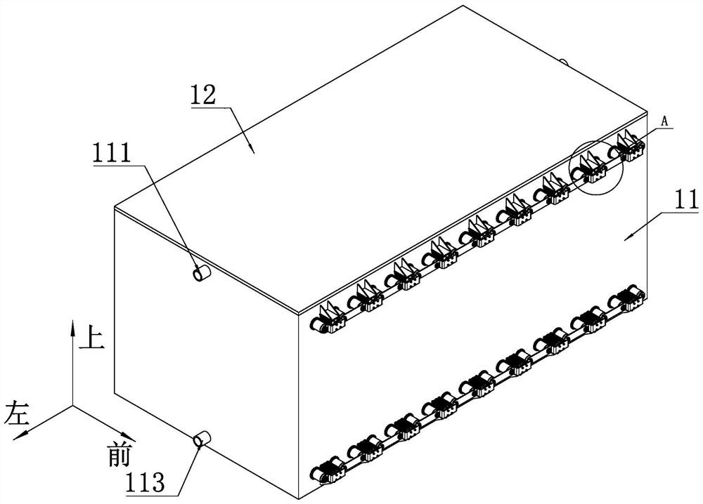 Self-steady flow type energy storage pool