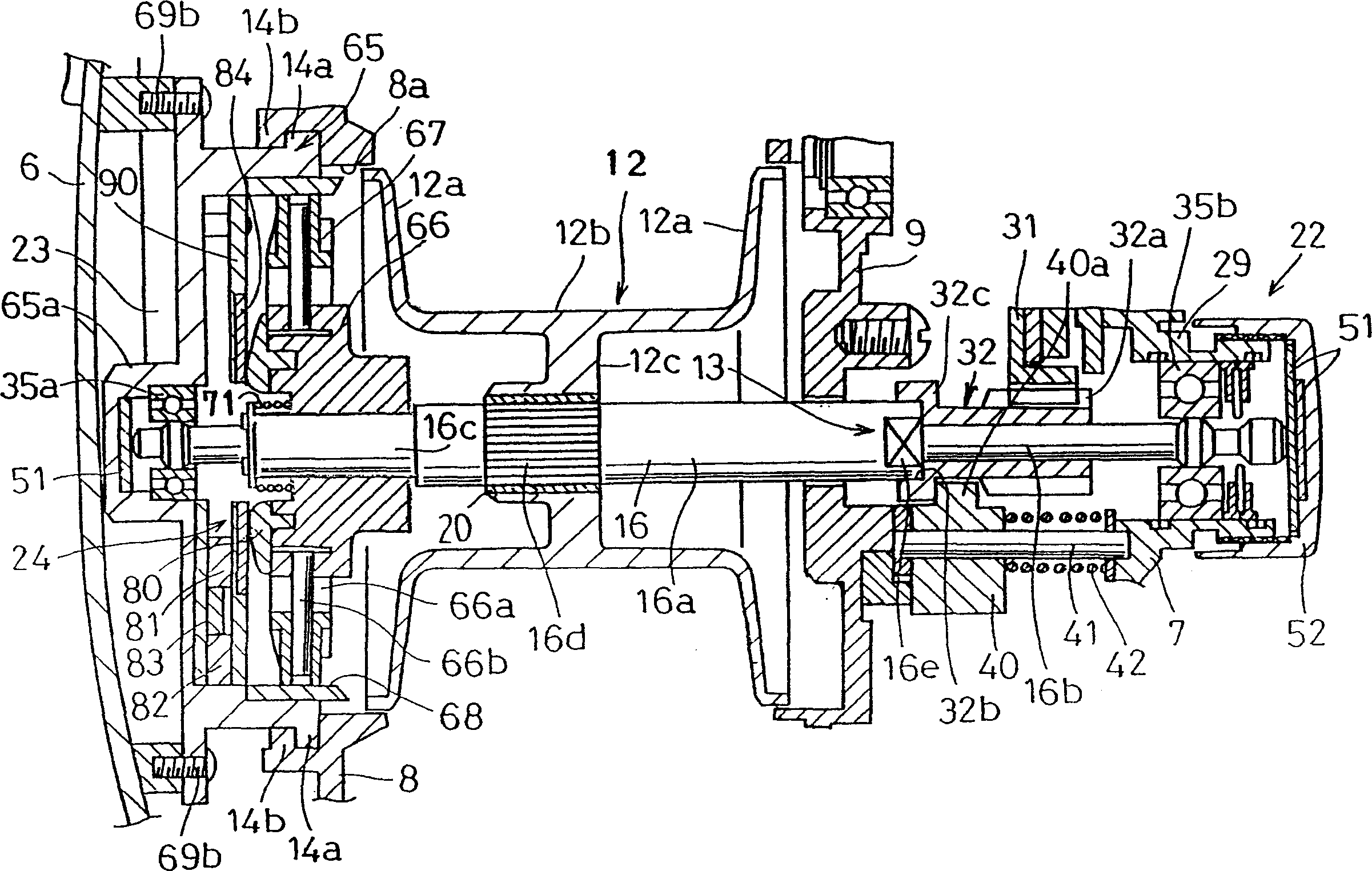 Mechanical assembly with incompatible metallic materials