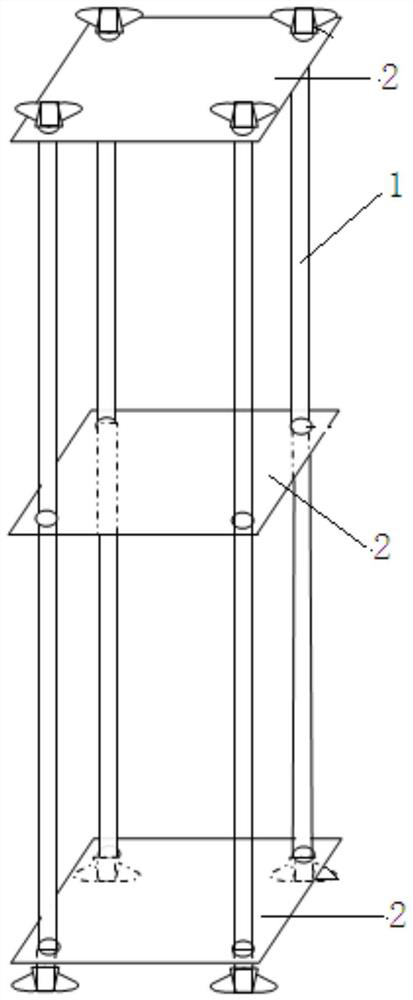 A device and method for large-scale establishment of families of piriform snails