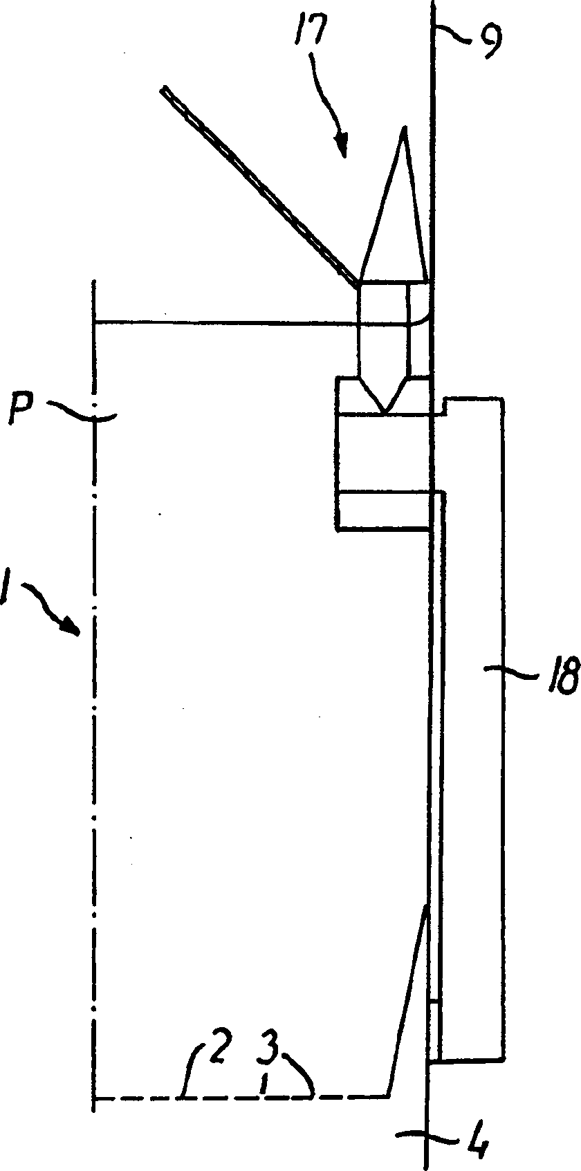 A method and apparatus for processing a pulverulent or particulate material