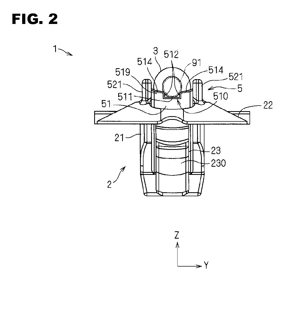 Harness clamp