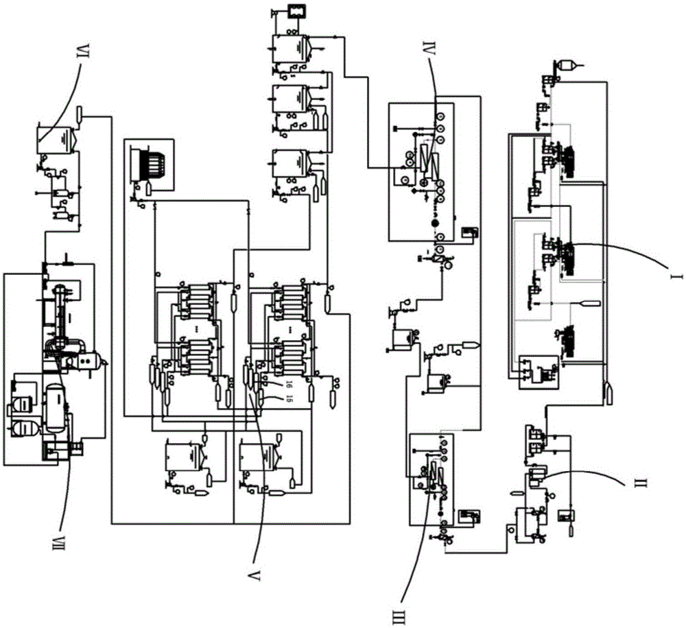 Rubbish flying ash cement kiln co-treatment and water resource utilization system