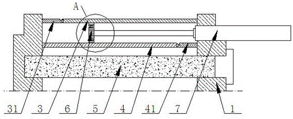 Copper material smelter harmful waste gas purifying device