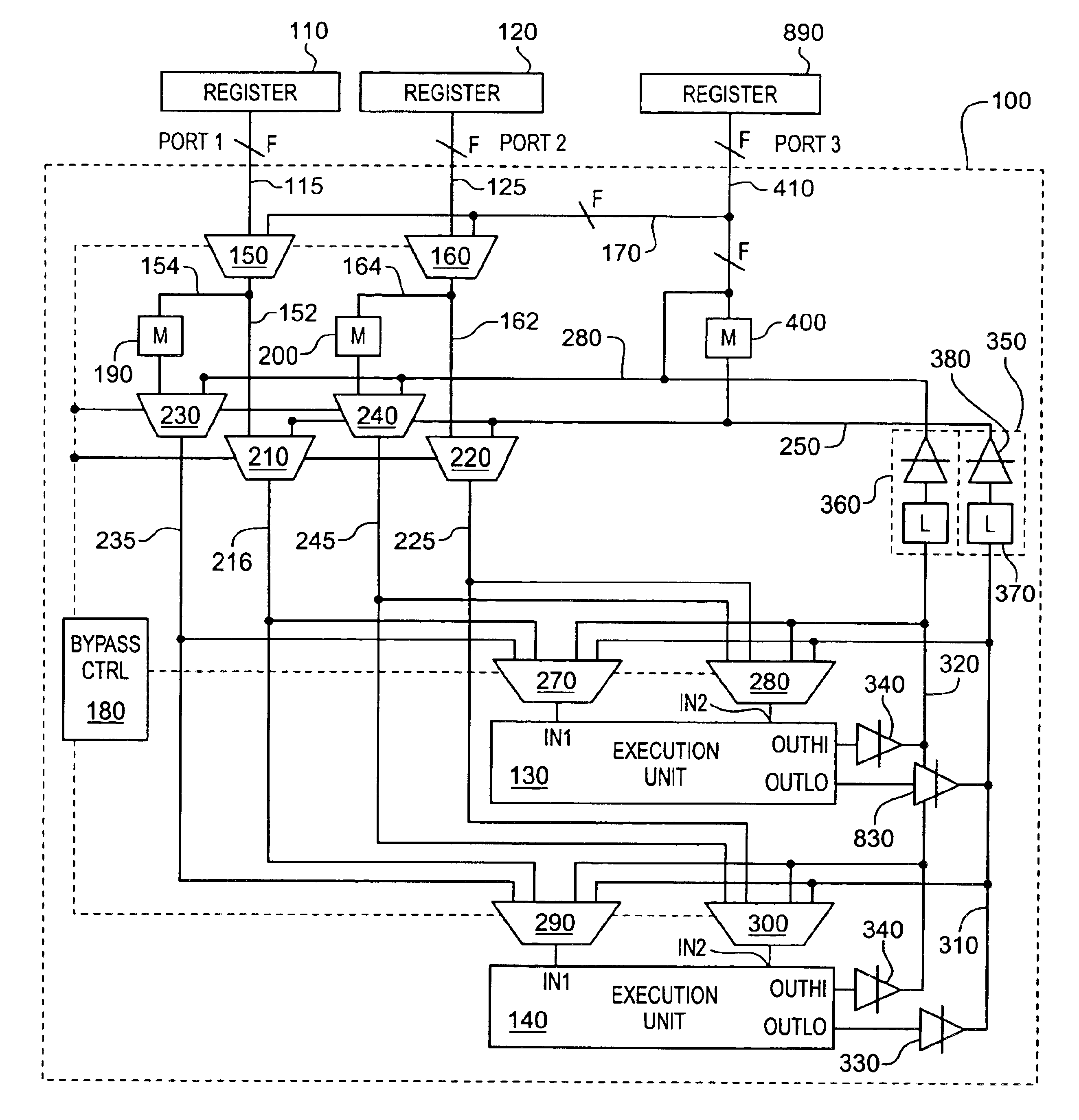 Staggering execution of a single packed data instruction using the same circuit