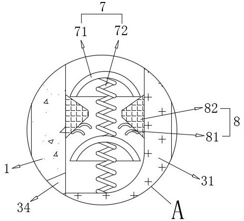 Cylindrical shock absorber for automotive suspension