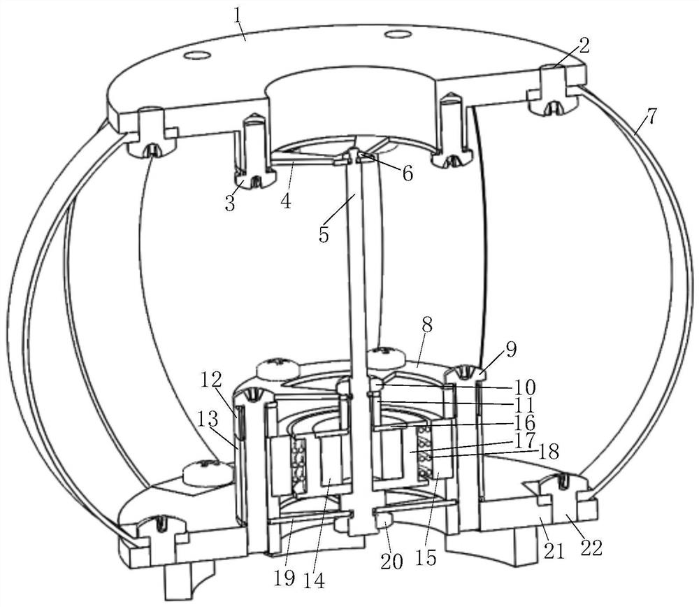 Elastic-Hysteretic Low Frequency Large Displacement Vibration Isolator Based on Electromagnetic Negative Stiffness