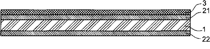 Fabricating method of touch circuit two-sided graph structure