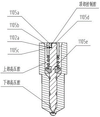 An energy-saving high-pressure common rail electronically controlled fuel injector