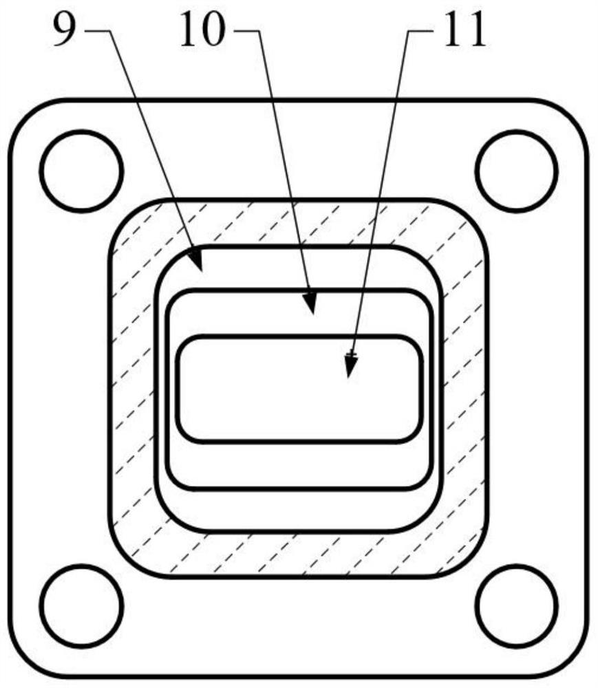 Broadband dual-mode multi-step horn antenna