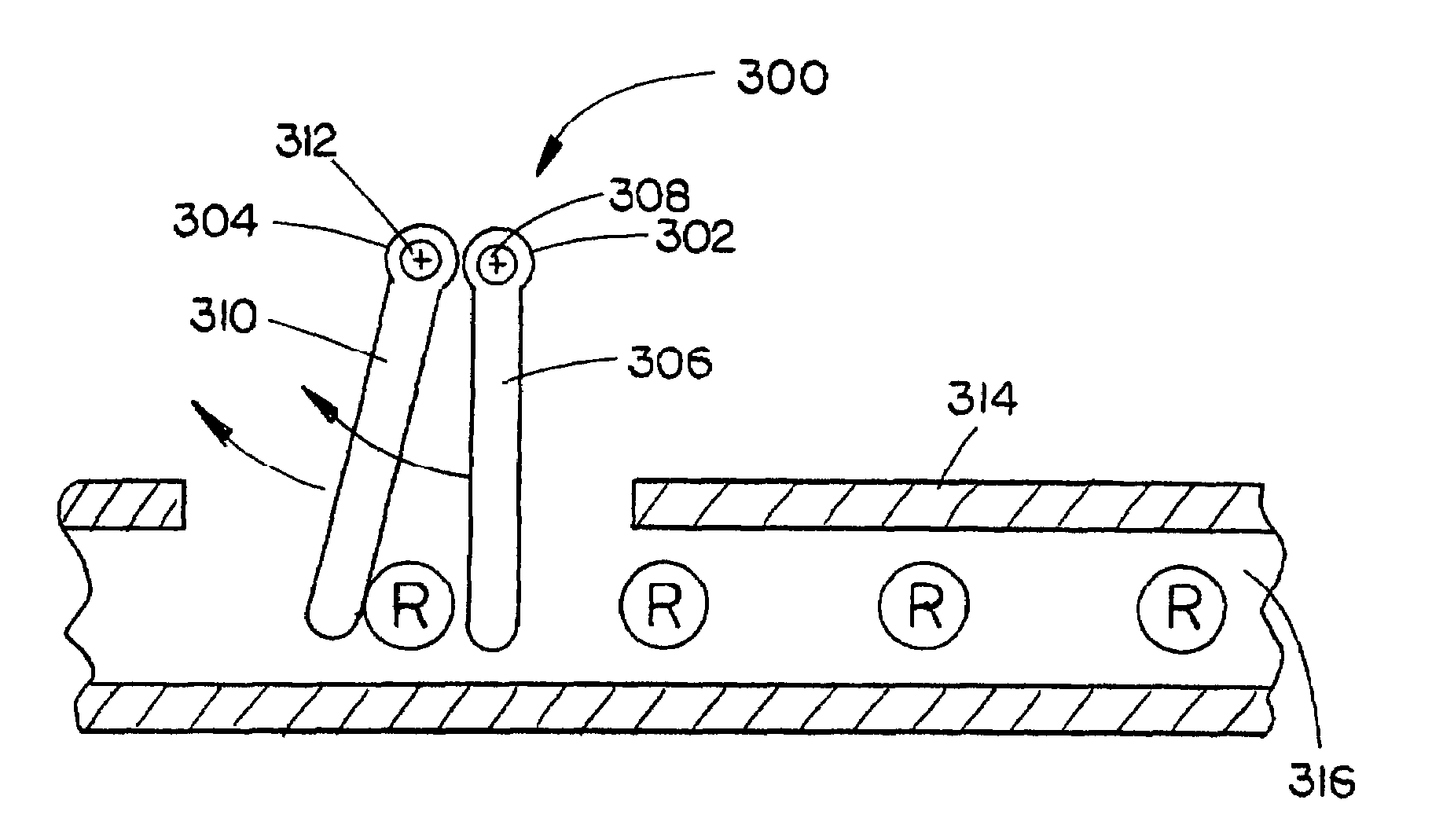 Nail spacing verification assembly