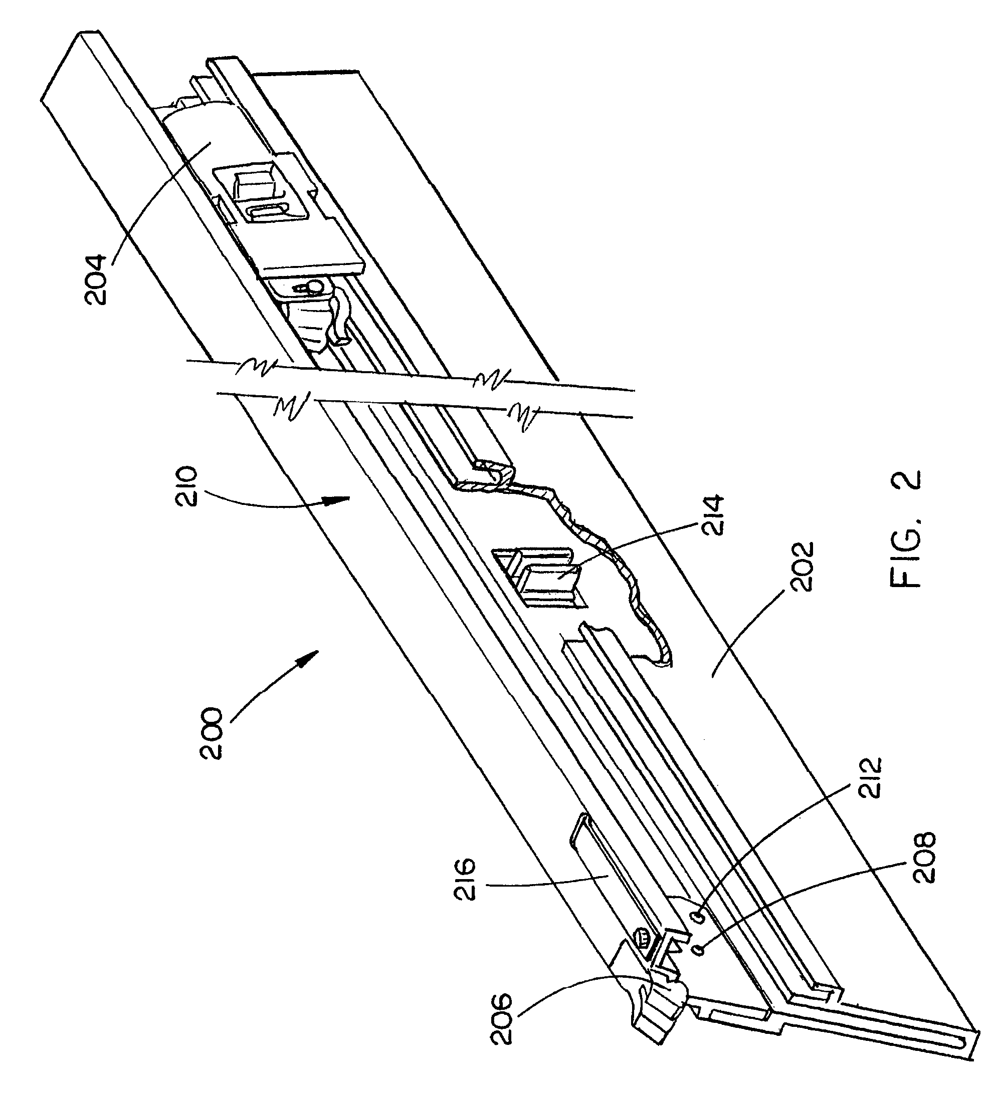 Nail spacing verification assembly