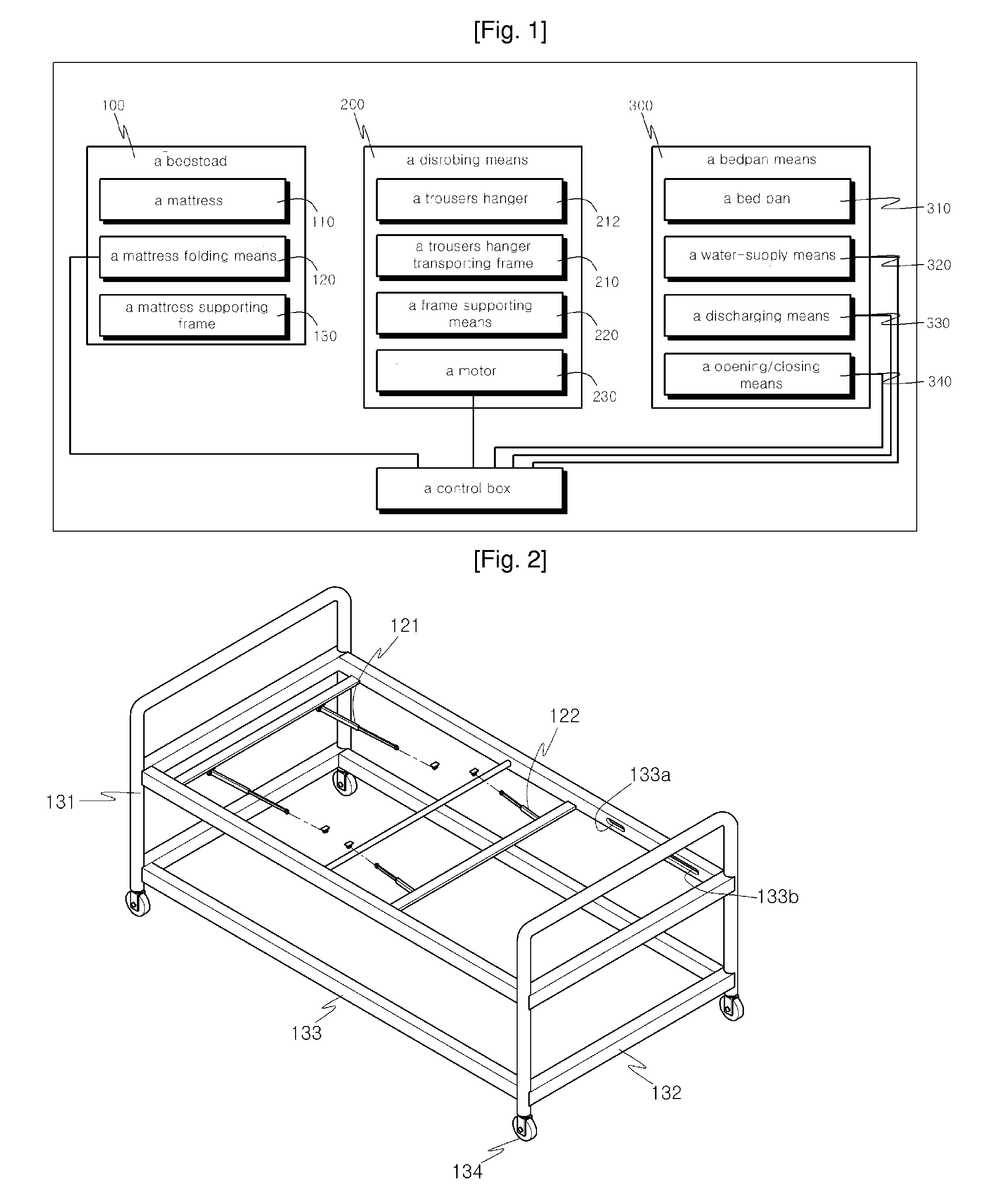 Cot for Patient