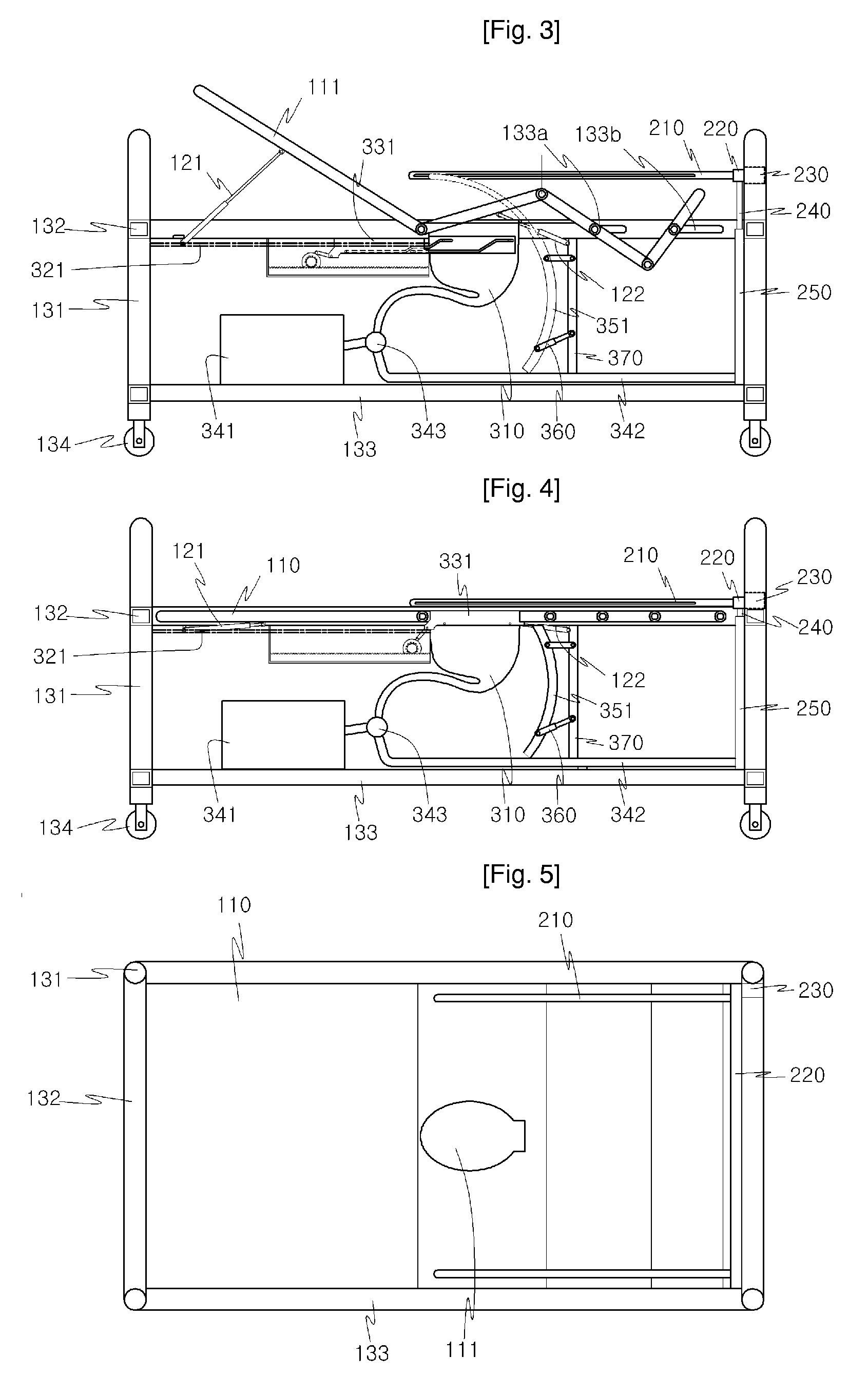 Cot for Patient