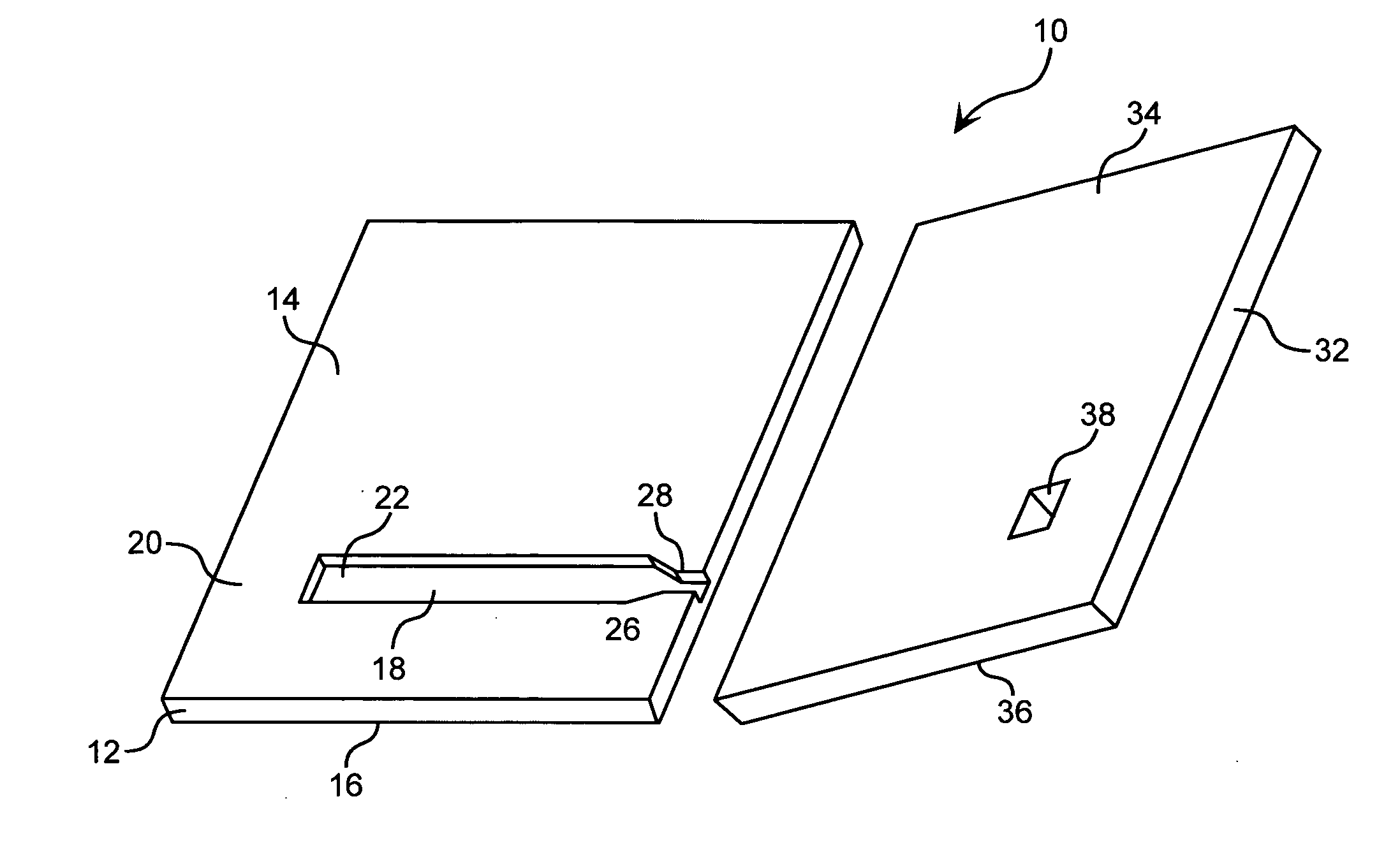 Particle packing of microdevice