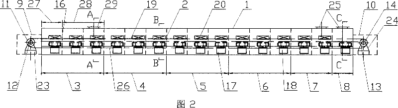 Internal recycling drying machine of rubber raw materials