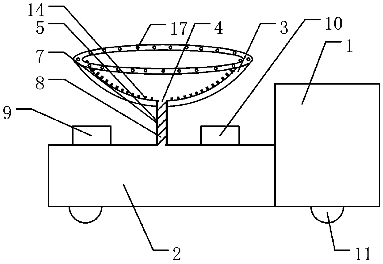 Highway green dust reduction and environmental protection construction structure and its construction method