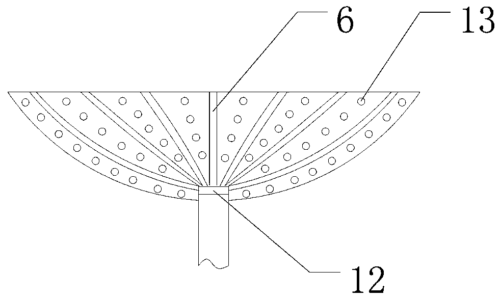 Highway green dust reduction and environmental protection construction structure and its construction method