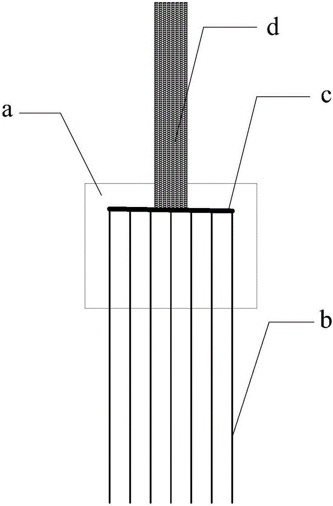 Piston type transduction electrode