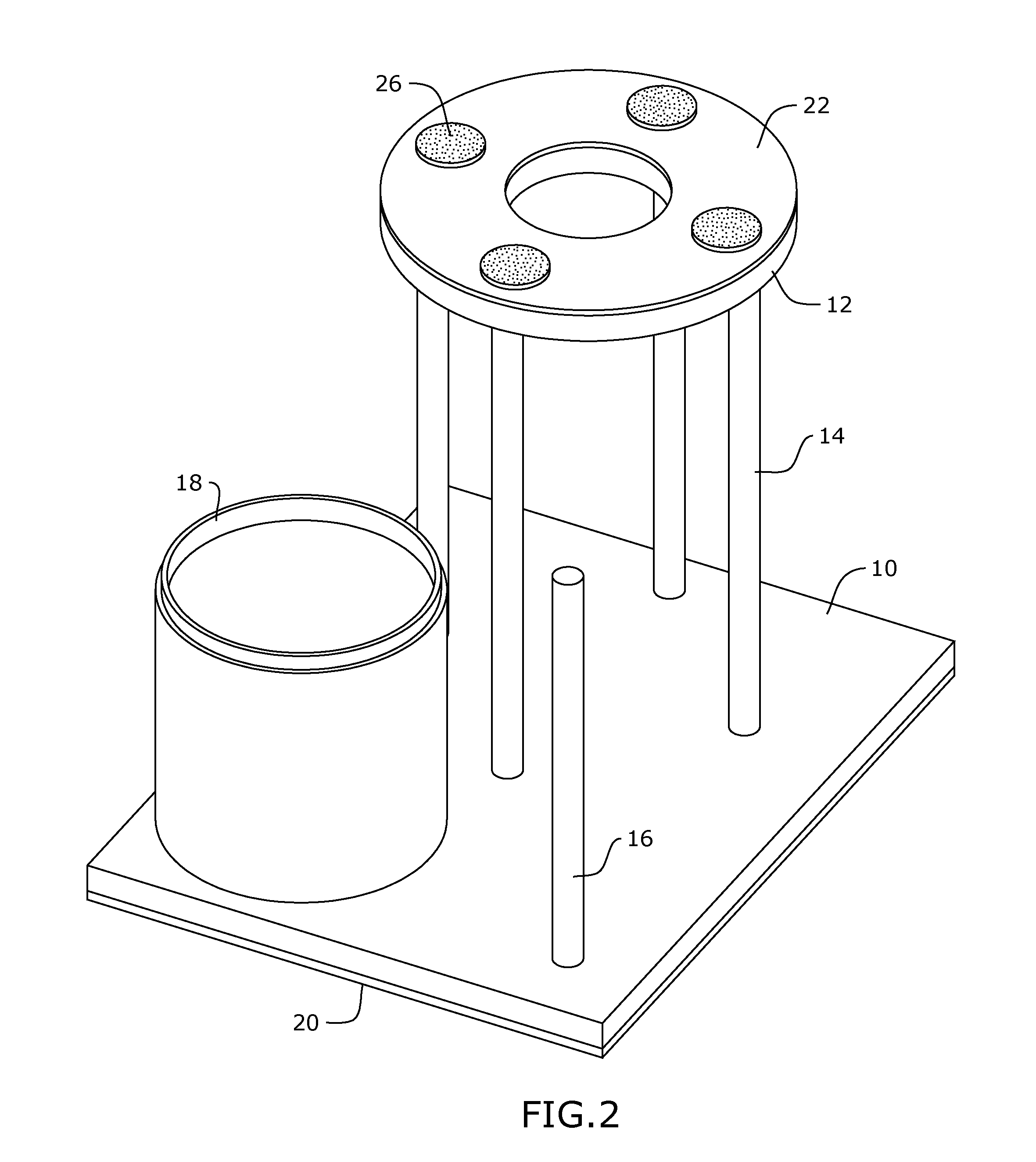 Kumihimo braiding stand