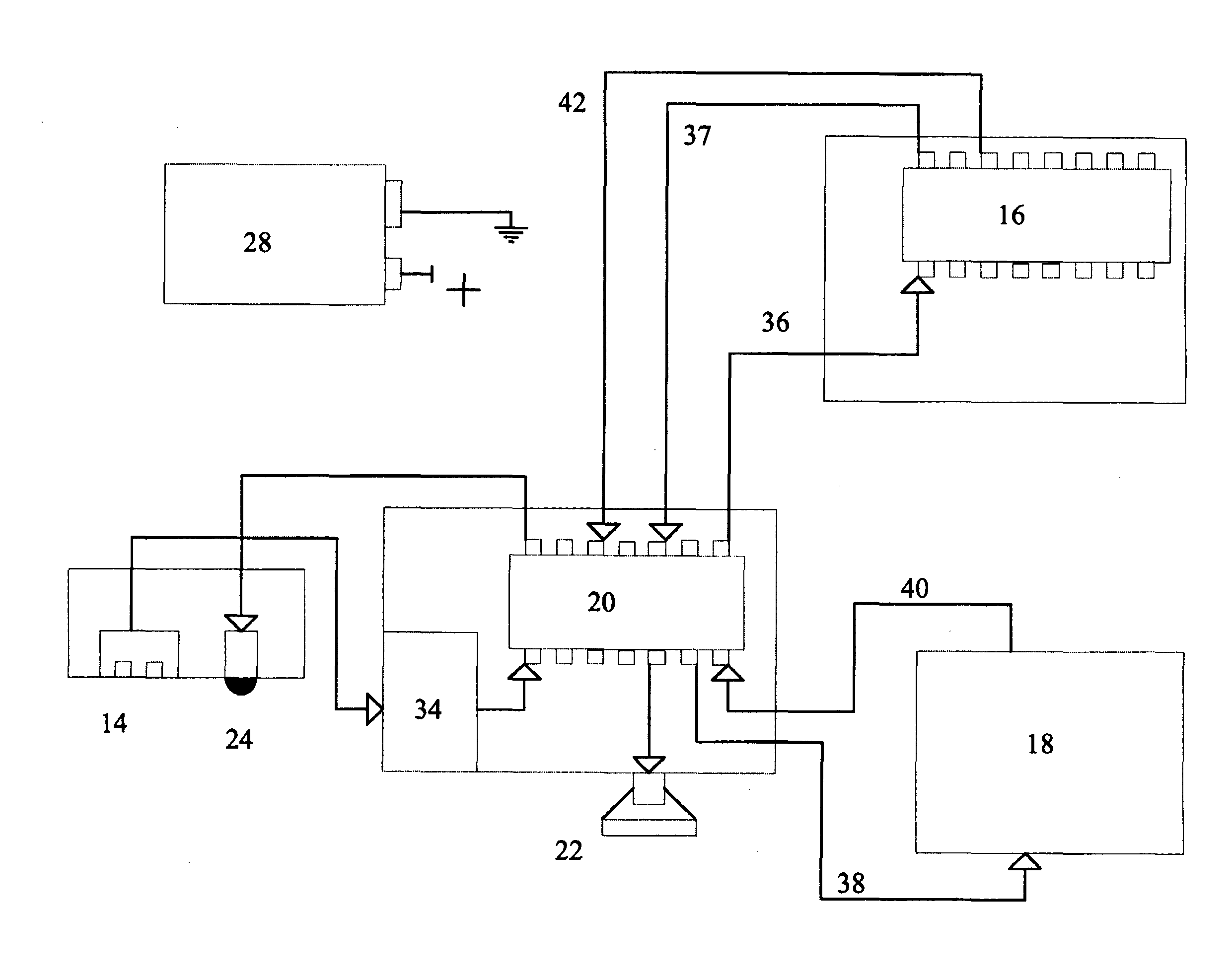 Alarm device for alerting hazardous conditions