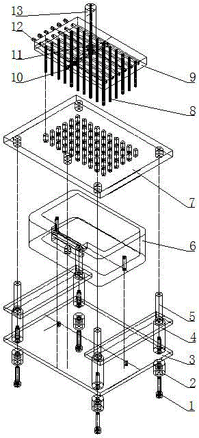 5-50 microliter 60-sucker liquid transfer device