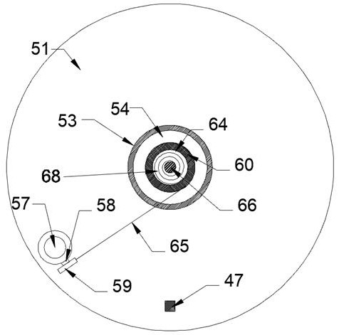 Geological prospecting equipment for marshland