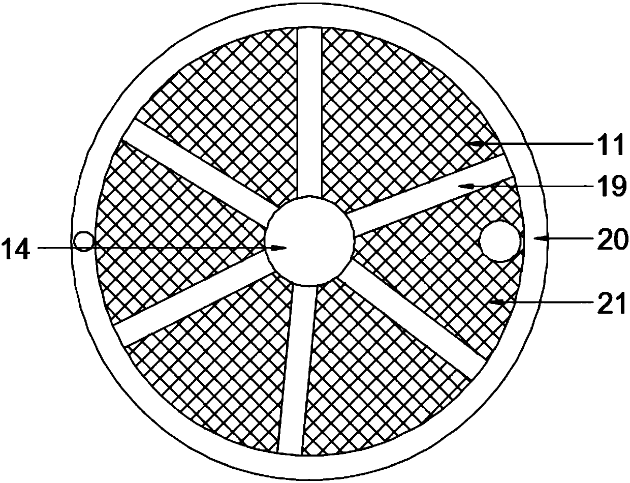 Chemical solution crystallization and purification device