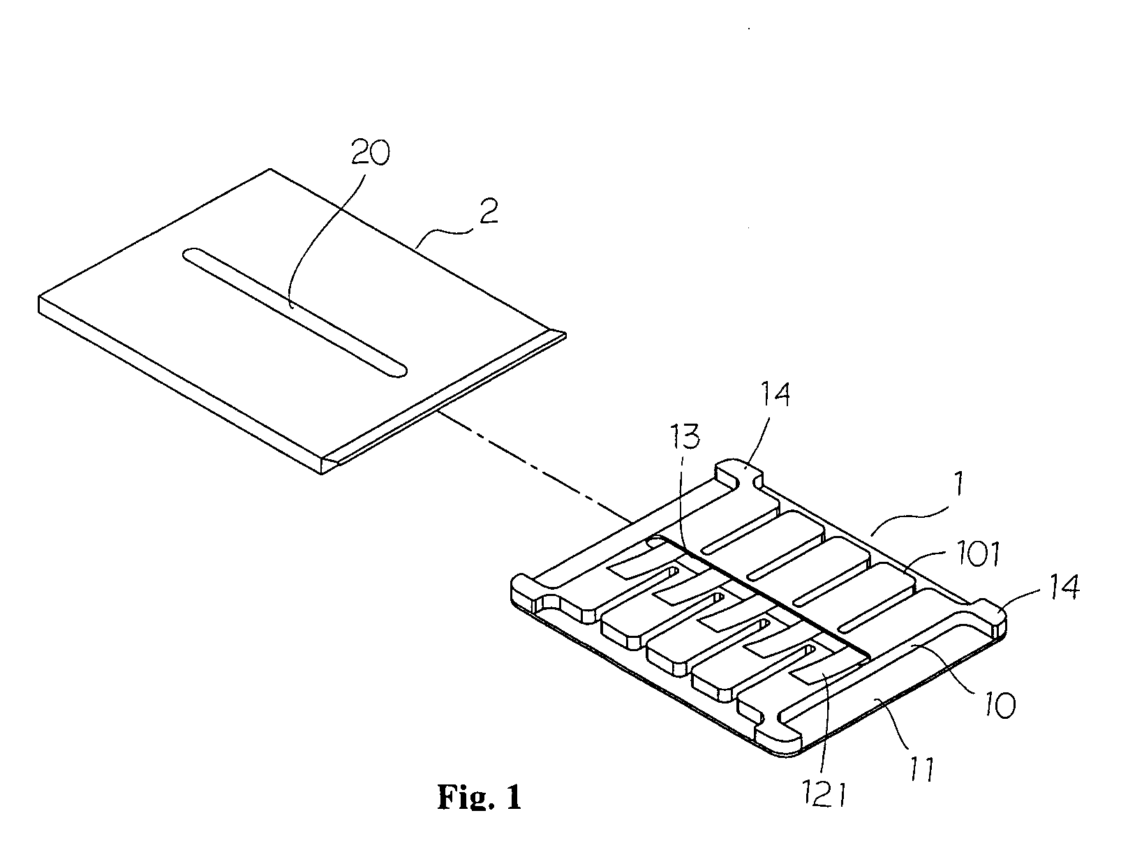 Deformation-free Self-Stick Memo Pad Holder