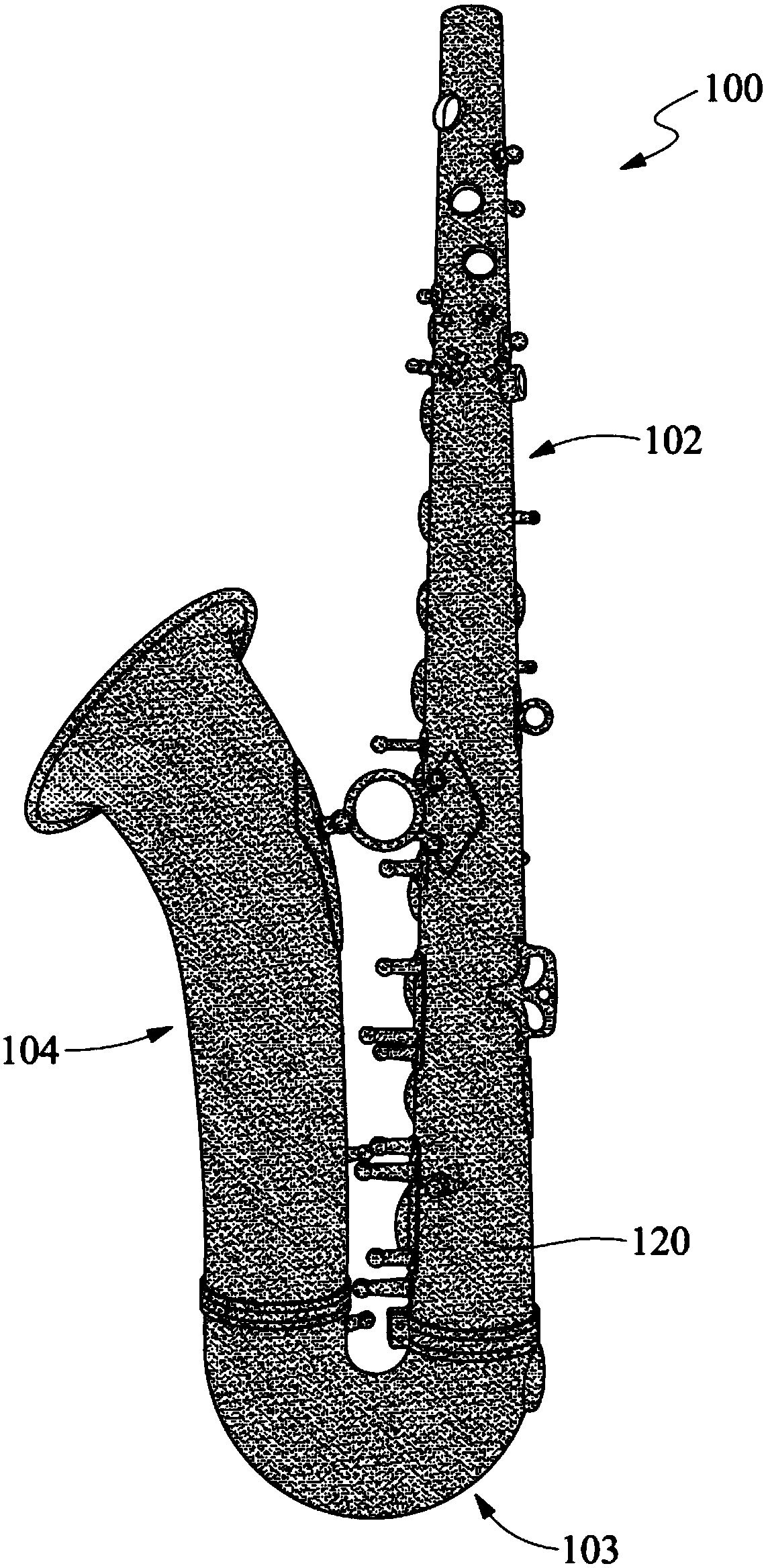 A method for allowing a musical instrument metal piece to have a surface light effect