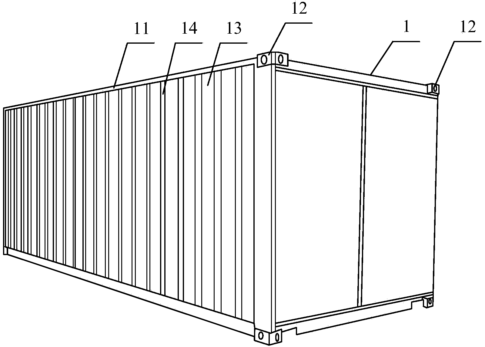 Container roof operation safety belt restraint device