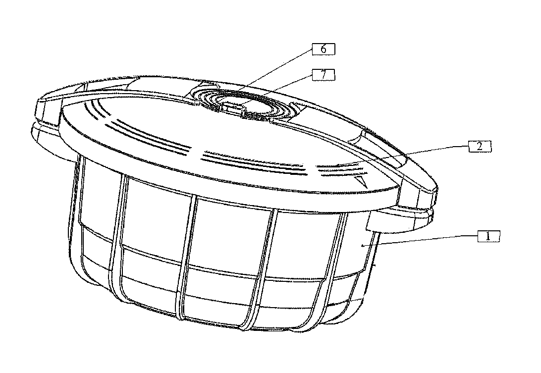 Microwave pressure cooker