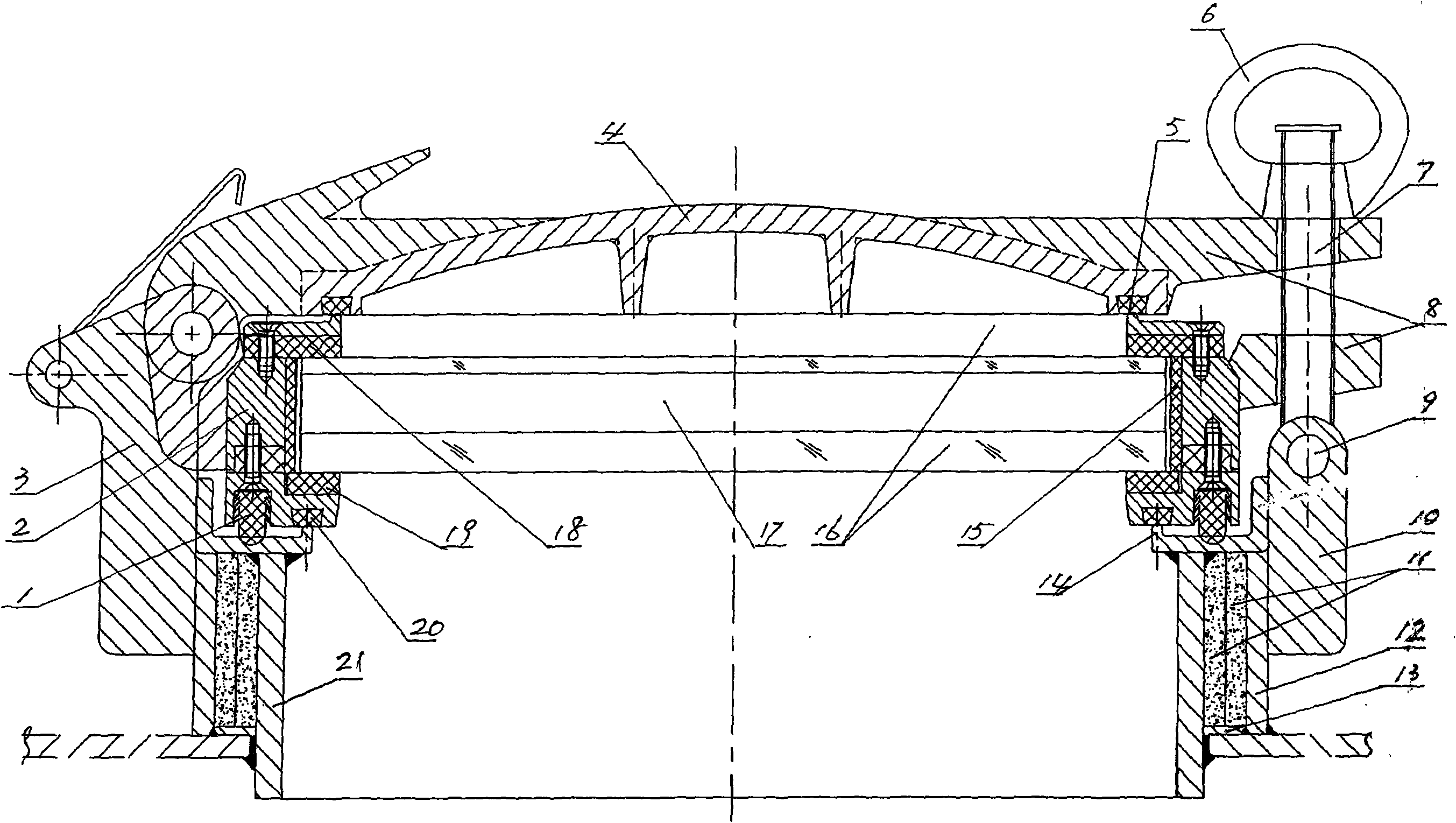 Porthole for ship