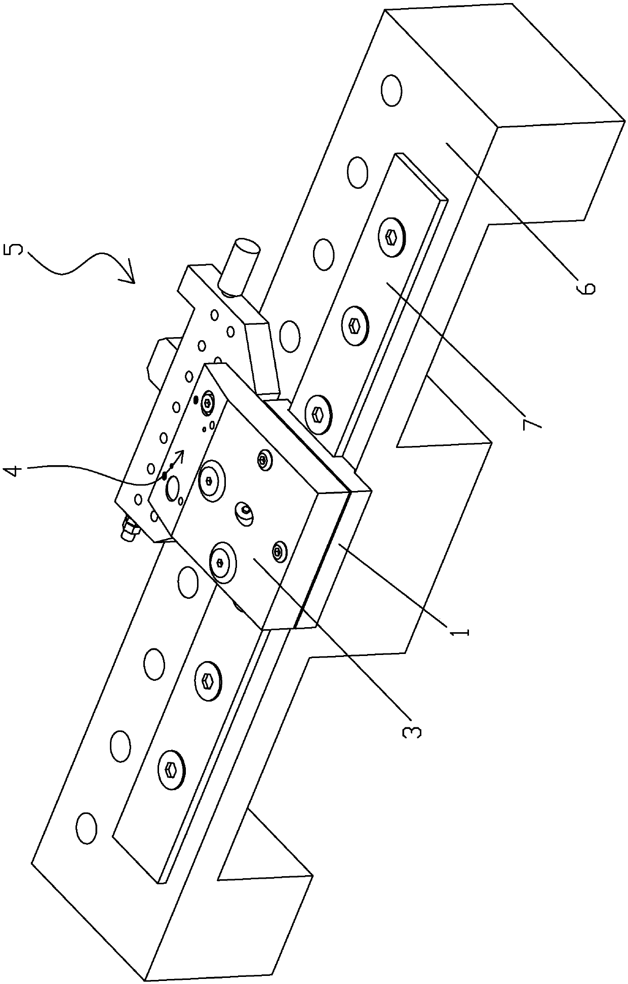 Accurate and efficient clamping fixture applied to low-speed wire cutting machining and clamping splicing table