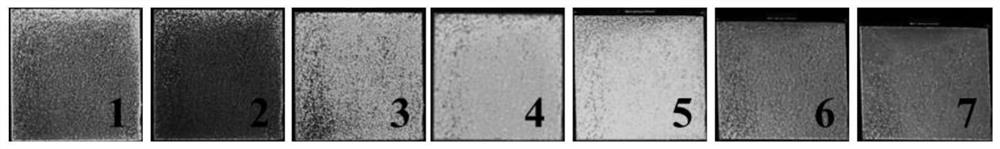 High-brightness chromogenic film as well as preparation method and application thereof